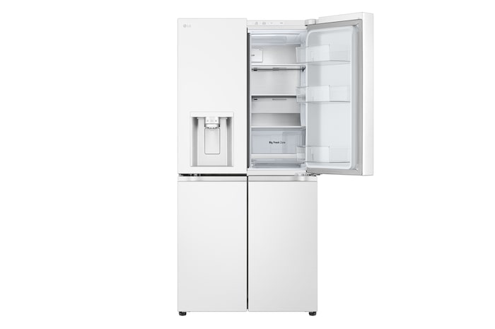 right  door open without food 