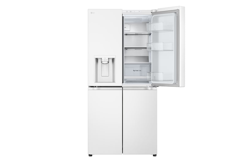 right  door open without food 