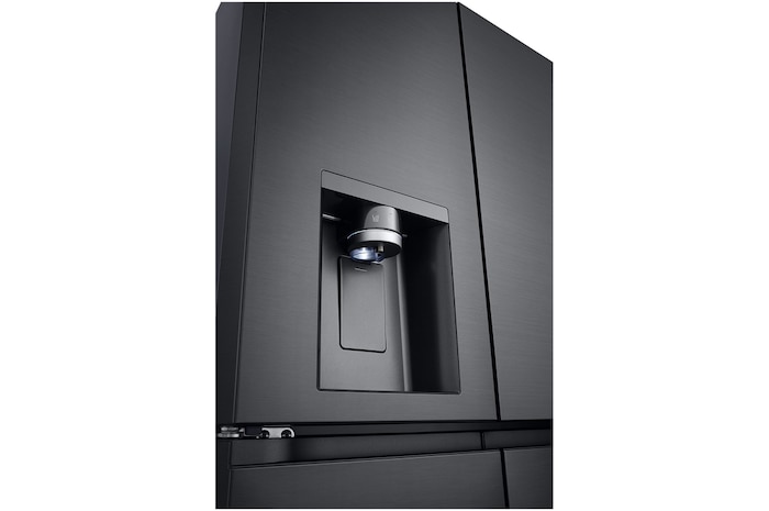 LG 506L Slim French Door Fridge - Non-Plumbed, GF-LN500MBL