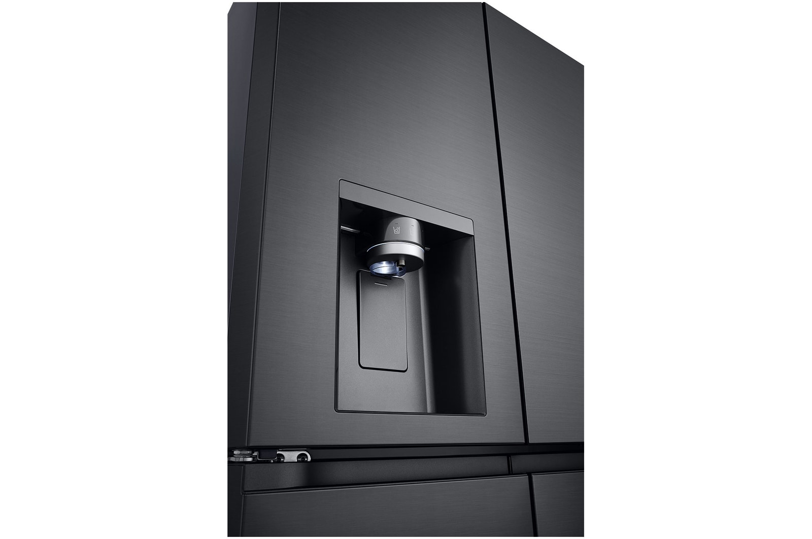 LG 506L Slim French Door Fridge - Non-Plumbed, GF-LN500MBL