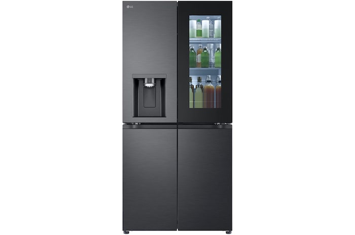 LG 508L Slim French Door Fridge with InstaViewᵀᴹ, GF-V500MBLC