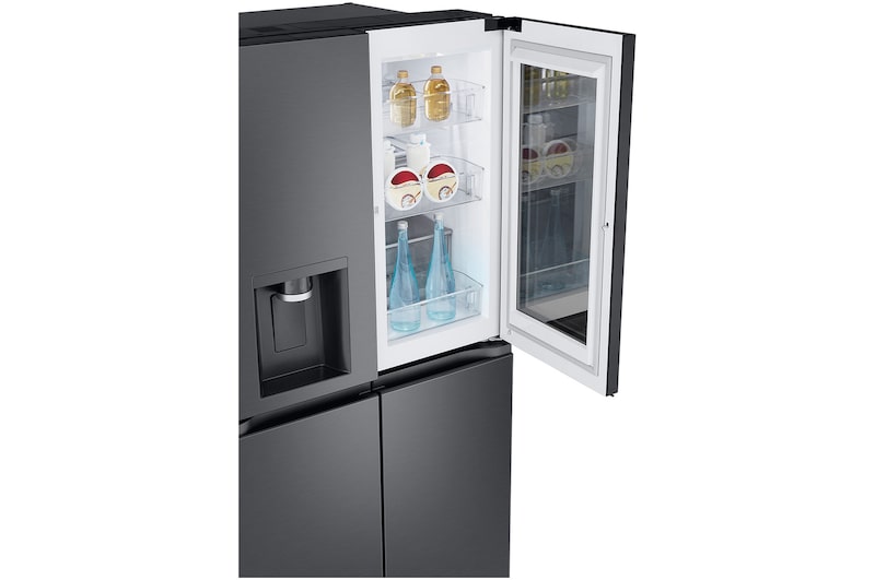 LG 508L Slim French Door Fridge with InstaViewᵀᴹ, GF-V500MBLC