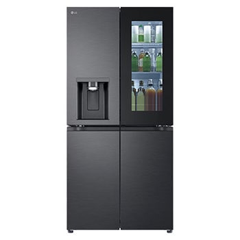 LG 508L Slim French Door Fridge with InstaViewᵀᴹ, GF-V500MBLC