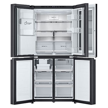 LG 508L Slim French Door Fridge with InstaViewᵀᴹ, GF-V500MBLC