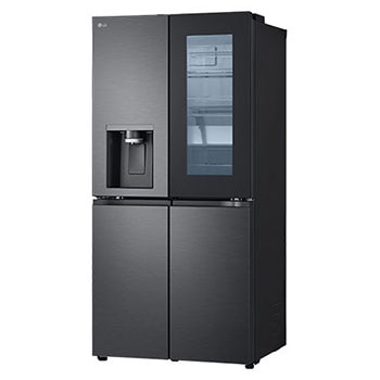 LG 508L Slim French Door Fridge with InstaViewᵀᴹ, GF-V500MBLC