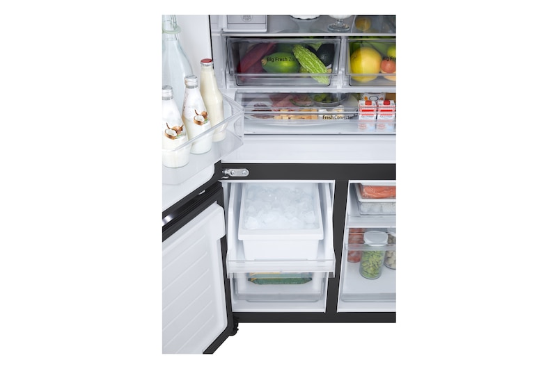 LG 576L French Door Fridge with InstaView™, GF-VN600BM