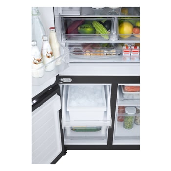 LG 576L French Door Fridge with InstaView™, GF-VN600BM
