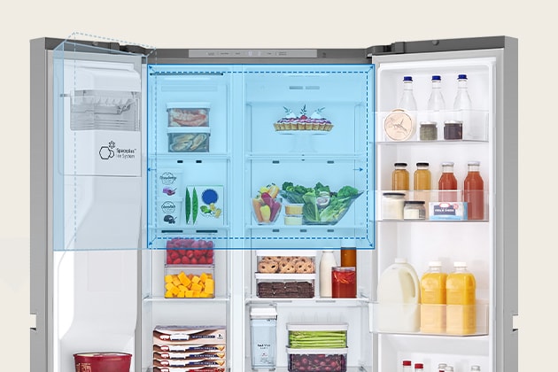  Water being dispensed as image on the left	