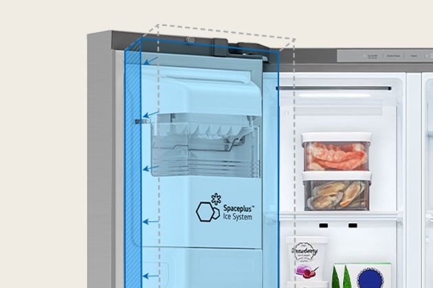  Water being dispensed as image on the left	