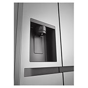 LG 641L Side by Side Fridge - Non-Plumbed, GS-N599PL