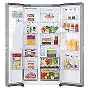 LG 641L Side by Side Fridge - Non-Plumbed, GS-N599PL