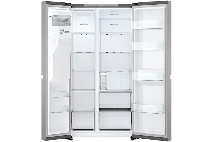 LG 641L Side by Side Fridge - Non-Plumbed, GS-N599PL