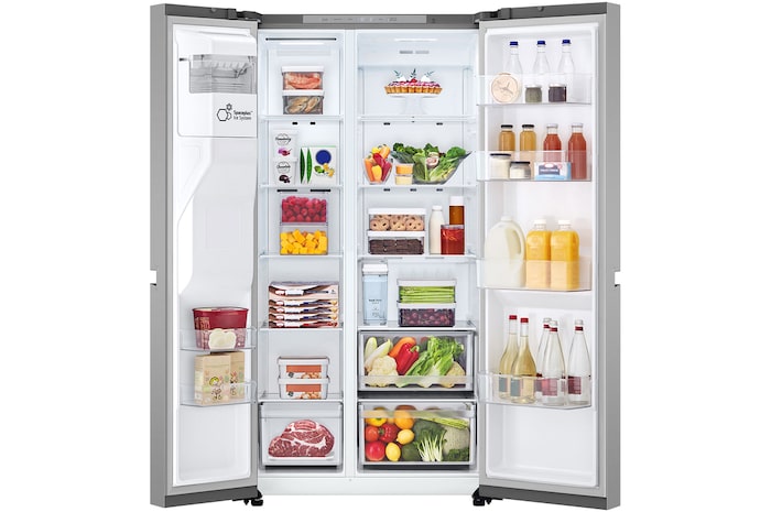 LG 641L Side by Side Fridge - Non-Plumbed, GS-N599PL