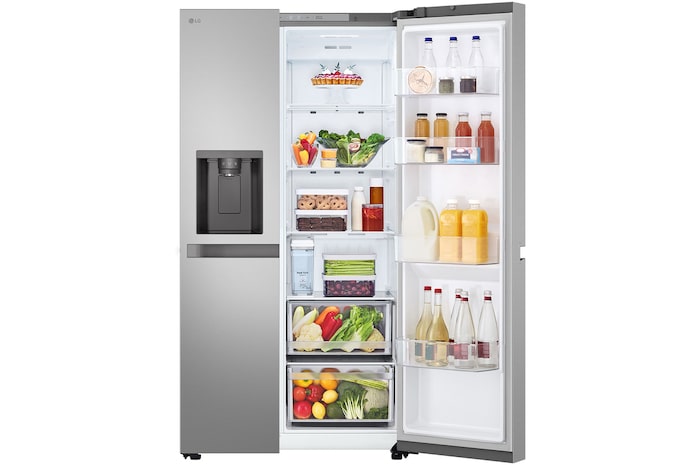 LG 641L Side by Side Fridge - Non-Plumbed, GS-N599PL