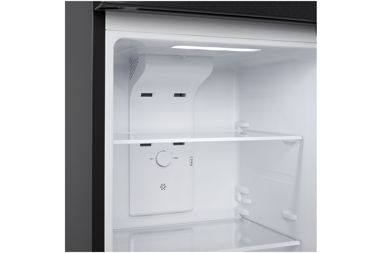 Freezer side view