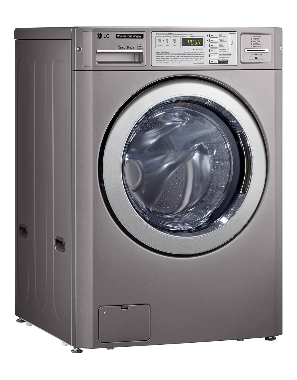 10kg Stacked Washing Machine - Card | LG Australia