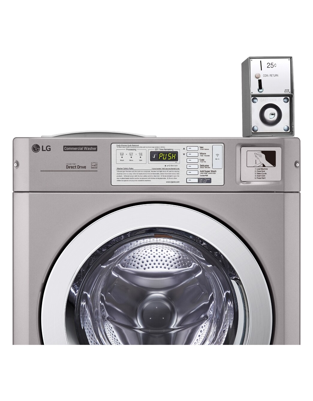 15kg Single Washing Machine - Card | LG Australia