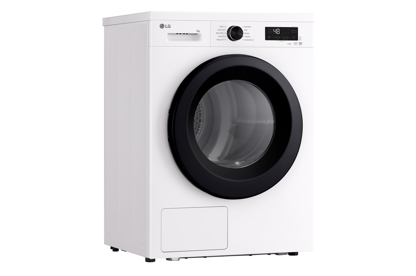Right side view of LG DVH1 Heat Pump Dryer