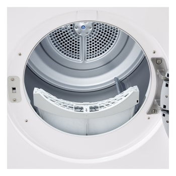 LG dvh1-08wp 8kg Series 1 Heat Pump Dryer Inside View