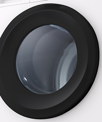 Image of the LG Dryer from a partial side angle