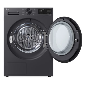 Front open view of LG DXH3 Heat Pump Dryer