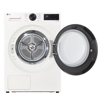 Front open view of LG DXH3 Heat Pump Dryer