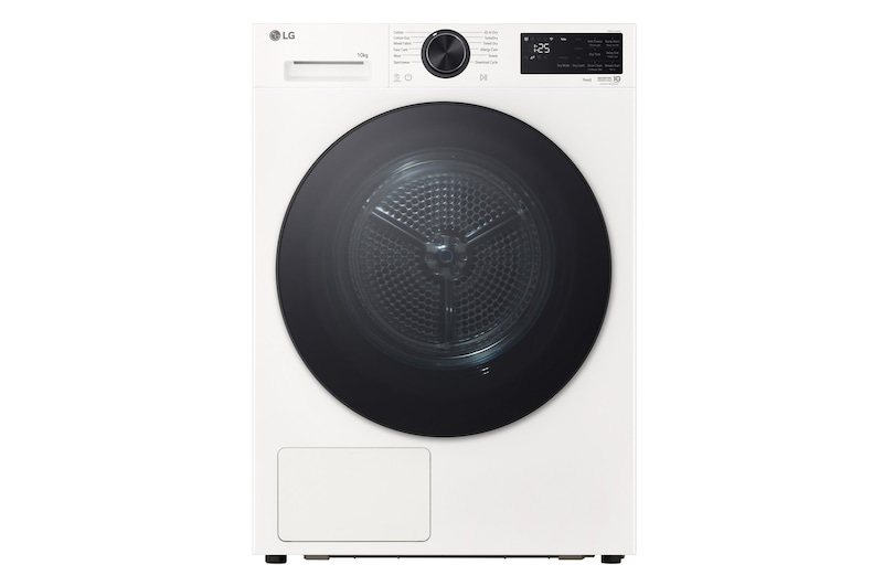 Front view of 10kg Series 3 Heat Pump Dryer - 8 Star DXH3-10W