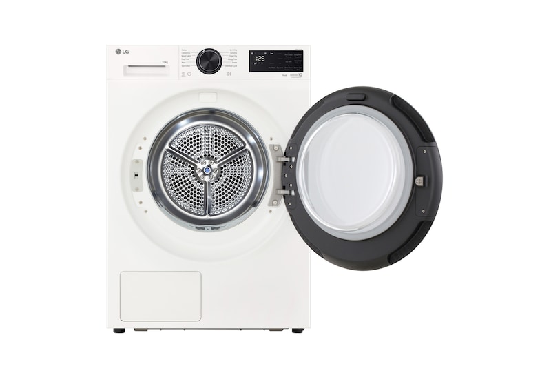 Front open view of LG DXH3 Heat Pump Dryer
