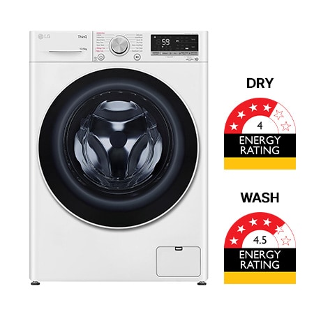 LG 10kg/6kg Series 5 Washer Dryer Combo, WVC5-1410W