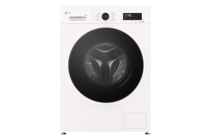LG WV1-1208WX 8kg Series 1 Front Load Washer - Steam Front View