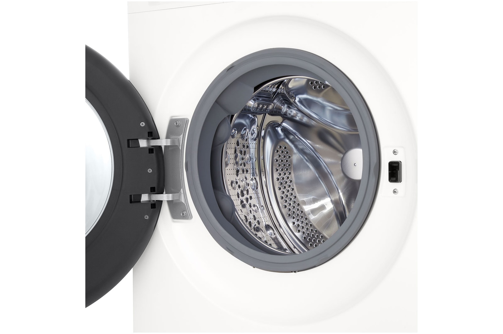 LG Series 3 Front Load Washing Machine knob display detail