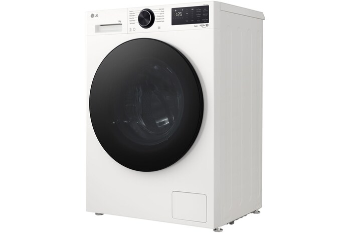 Left side view of LG Series 3 Front Load Washing Machine
