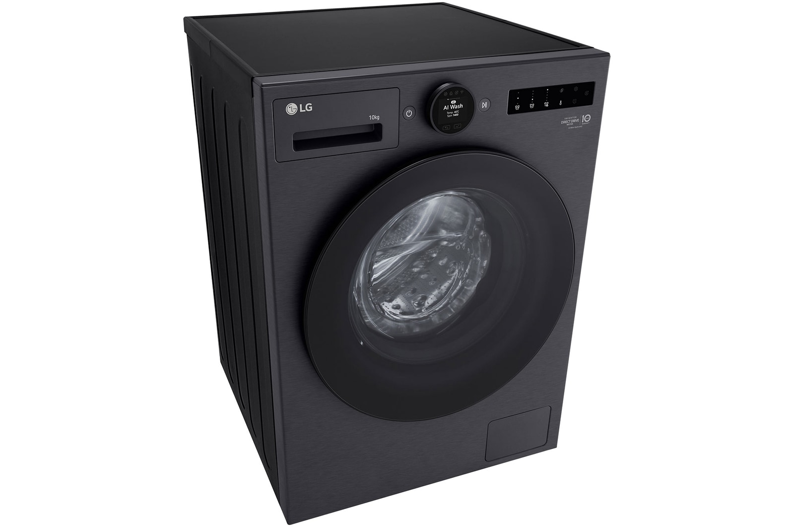 interior shot featuring LG Washing Machine
