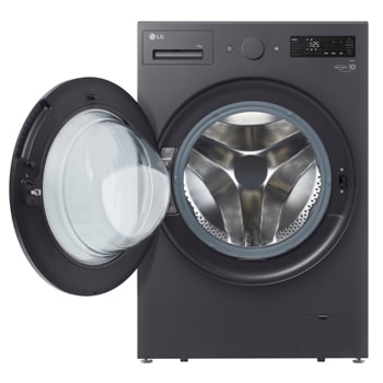 front with open door