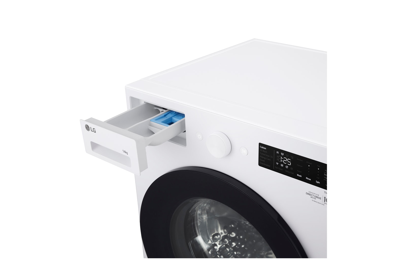 Side Detergent Drawer Open