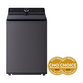 front view of 16kg Top Load Washing Machine Black Steel - AI DD®, 6 Motion™ WTX10-16G