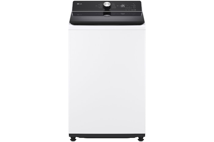 front view of 16kg Top Load Washing Machine Black Steel - AI DD®, 6 Motion™ WTX10-16G