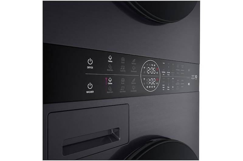 drum detail of the washer