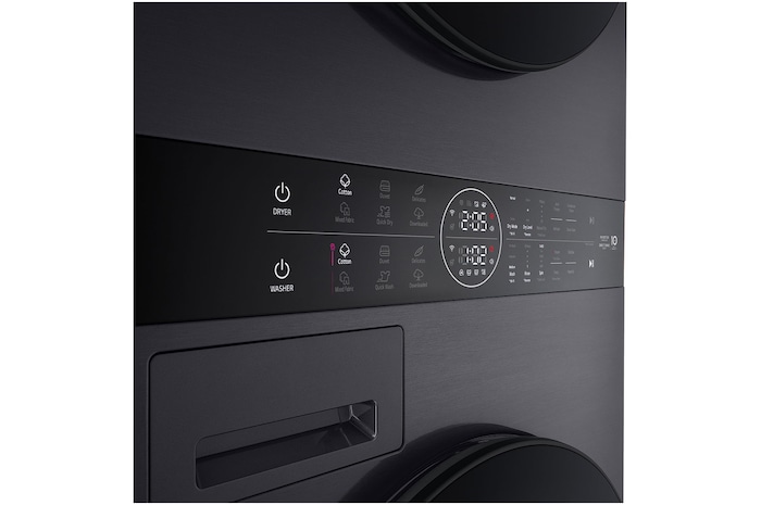 drum detail of the washer