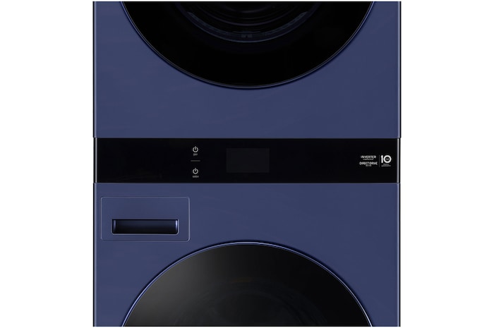 detail of the detergent drawer