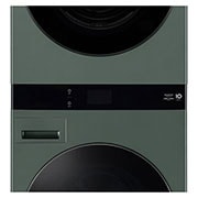 detail of the detergent drawer
