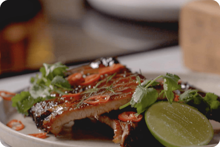 Glazed Pork Ribs