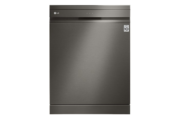 Front view LG XD3A25BS 15 Place QuadWash® Dishwasher - Freestanding