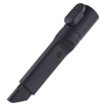 LED crevice tool. Light at the tip illuminates tight corners and gaps to help spot and remove hidden dust easily.