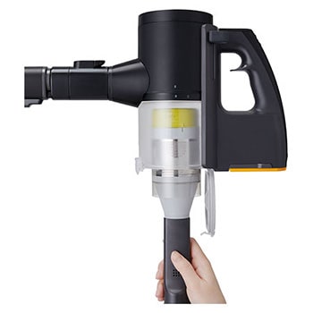 left side view of a9l-raptor with floor standing accessory