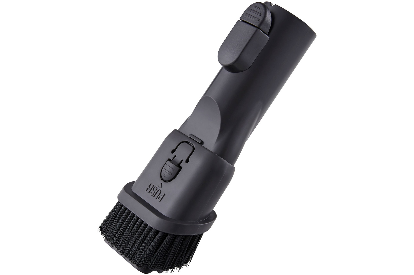 220W suction power. Swirling blue light illustrates up to 220W of powerful suction moving dynamically inside the vacuum.