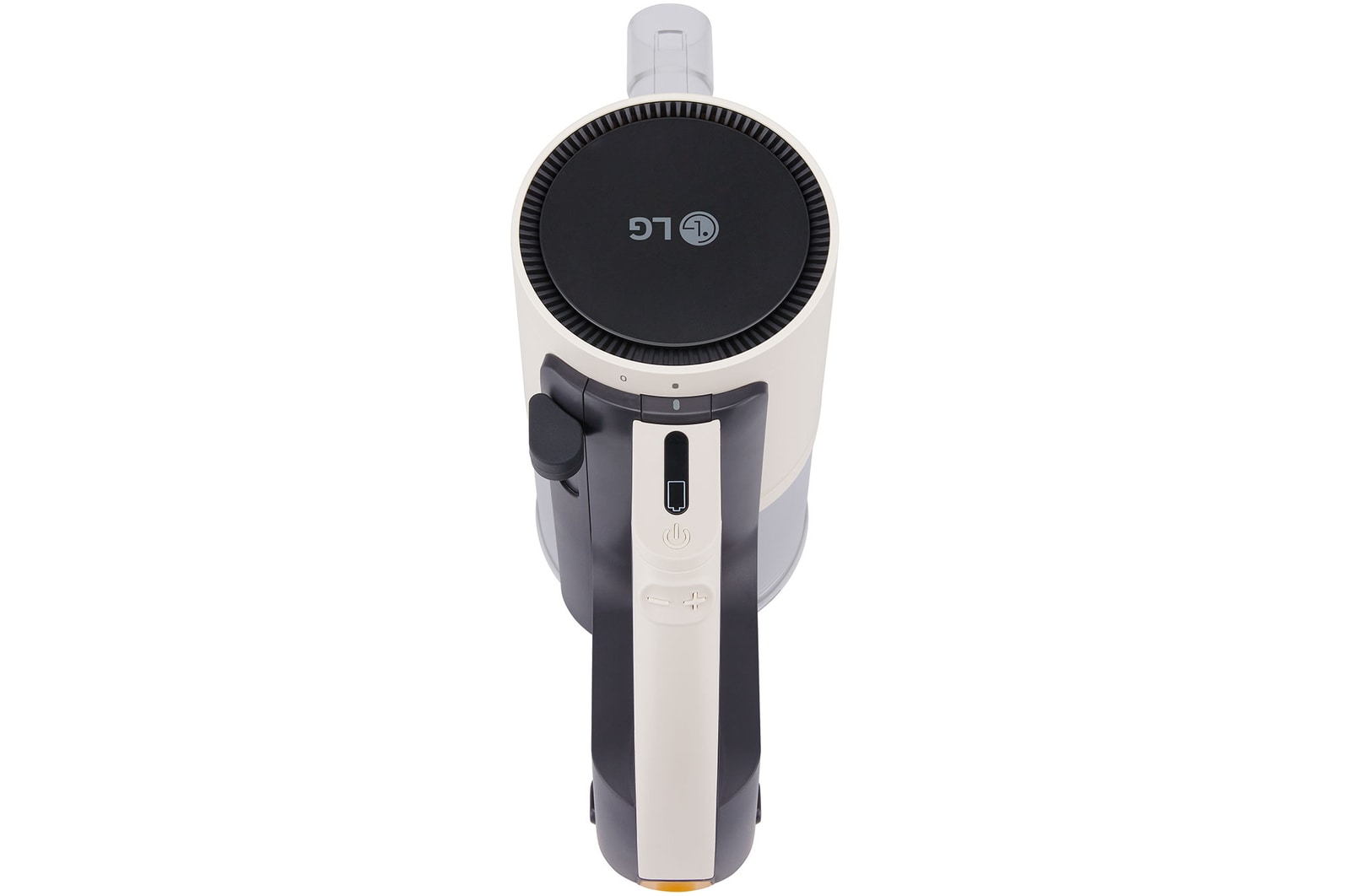 Front and side view dimensions of the LG a9l-raptor vacuum: 112cm height, 26.5cm width, 30.5cm depth