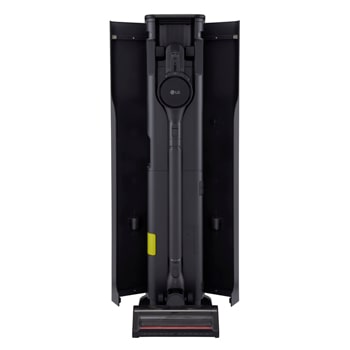 All-in-one Tower. Sleek vertical tower stores and charges the vacuum while blending into modern interior décor.