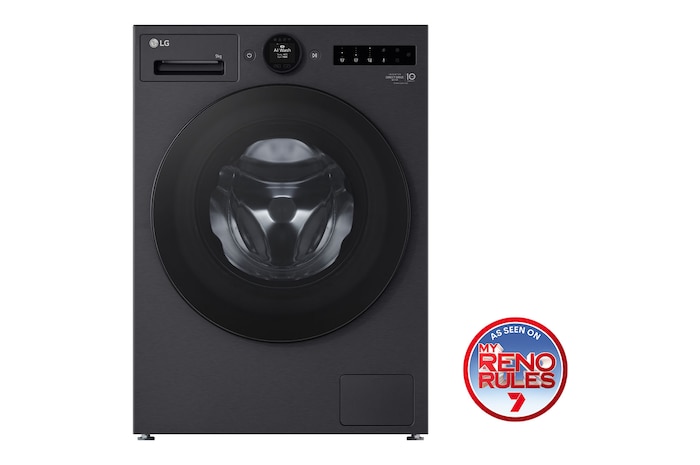 Front view of LG Washing Machine WX9-1409W