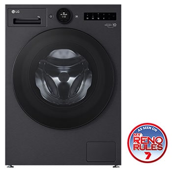 Front view of 9kg Series 9 Front Load Washer - Steam+ WX9-1409MB